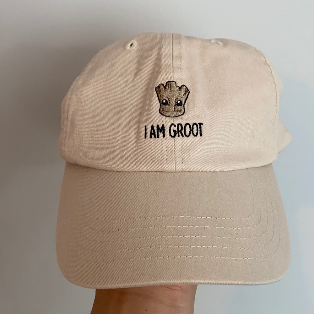 I AM GROOT dad hat adjustable. Original Disney product. New with no tag.